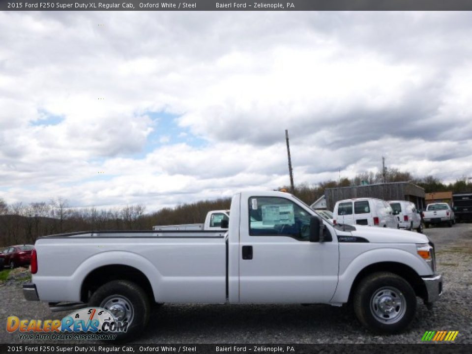 2015 Ford F250 Super Duty XL Regular Cab Oxford White / Steel Photo #1
