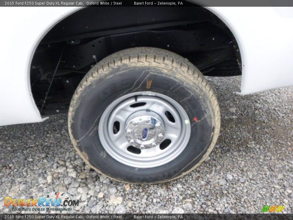 2015 Ford F250 Super Duty XL Regular Cab Oxford White / Steel Photo #9