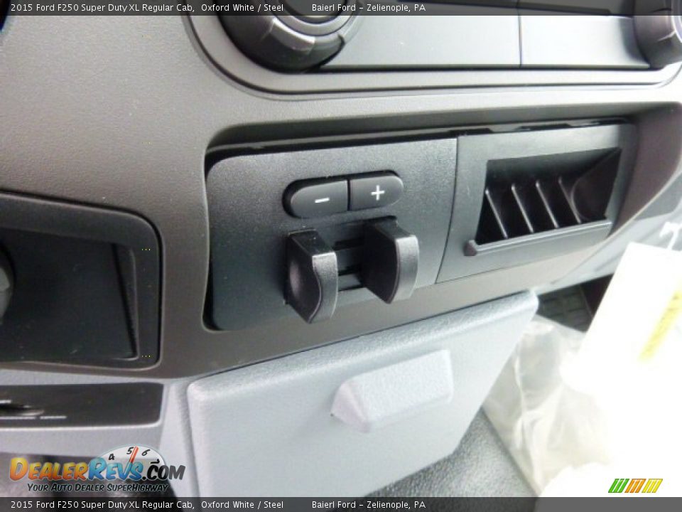 2015 Ford F250 Super Duty XL Regular Cab Oxford White / Steel Photo #15