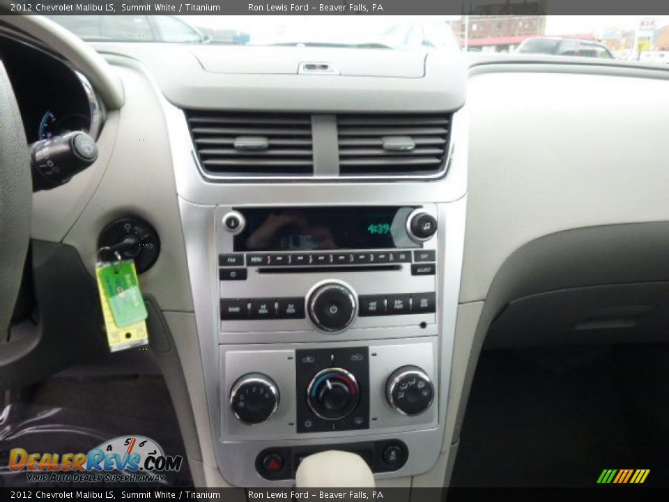 2012 Chevrolet Malibu LS Summit White / Titanium Photo #16