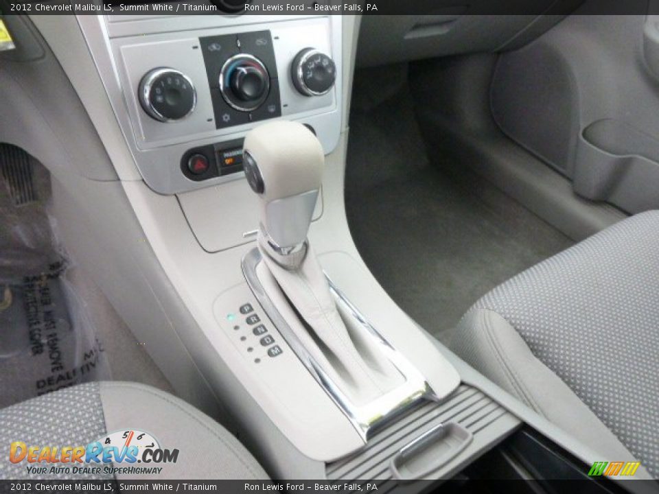 2012 Chevrolet Malibu LS Summit White / Titanium Photo #17
