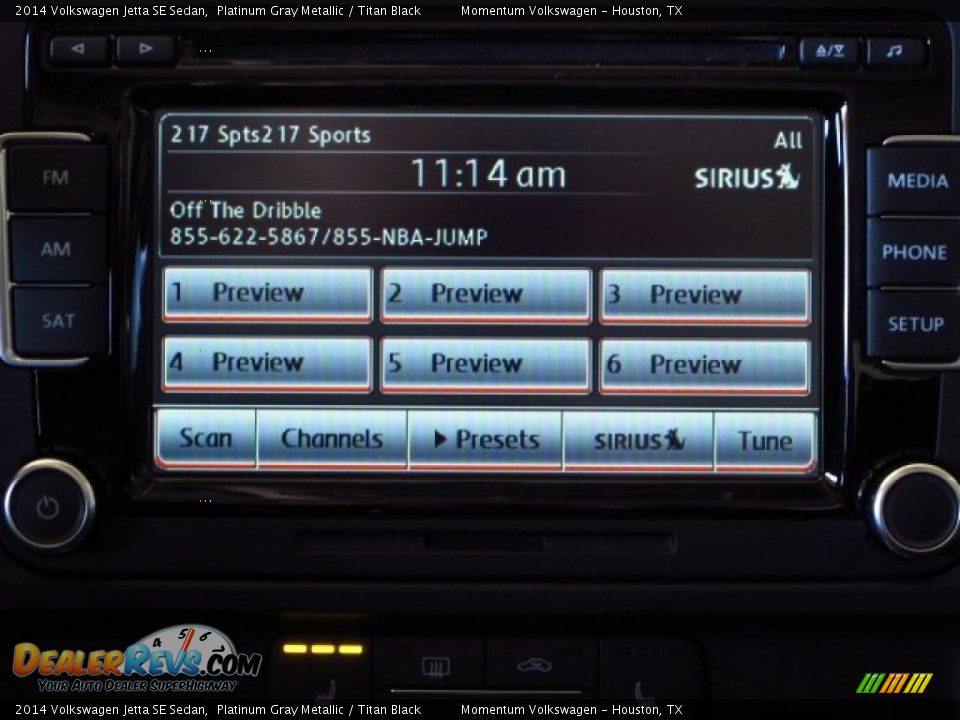 2014 Volkswagen Jetta SE Sedan Platinum Gray Metallic / Titan Black Photo #20