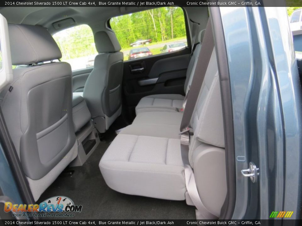 2014 Chevrolet Silverado 1500 LT Crew Cab 4x4 Blue Granite Metallic / Jet Black/Dark Ash Photo #11
