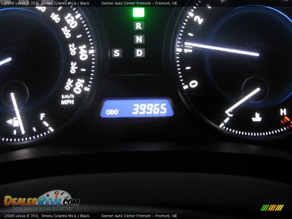 2006 Lexus IS 350 Smoky Granite Mica / Black Photo #7