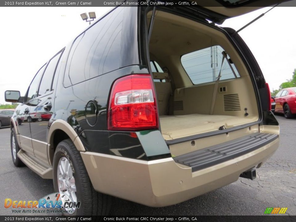 2013 Ford Expedition XLT Green Gem / Camel Photo #16