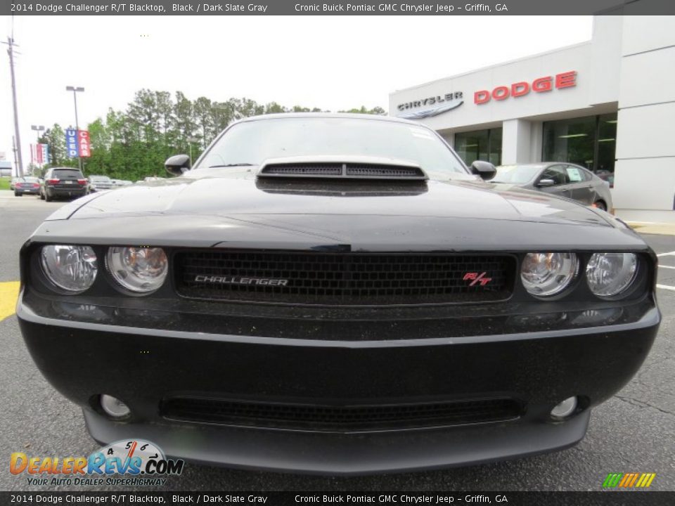 2014 Dodge Challenger R/T Blacktop Black / Dark Slate Gray Photo #2