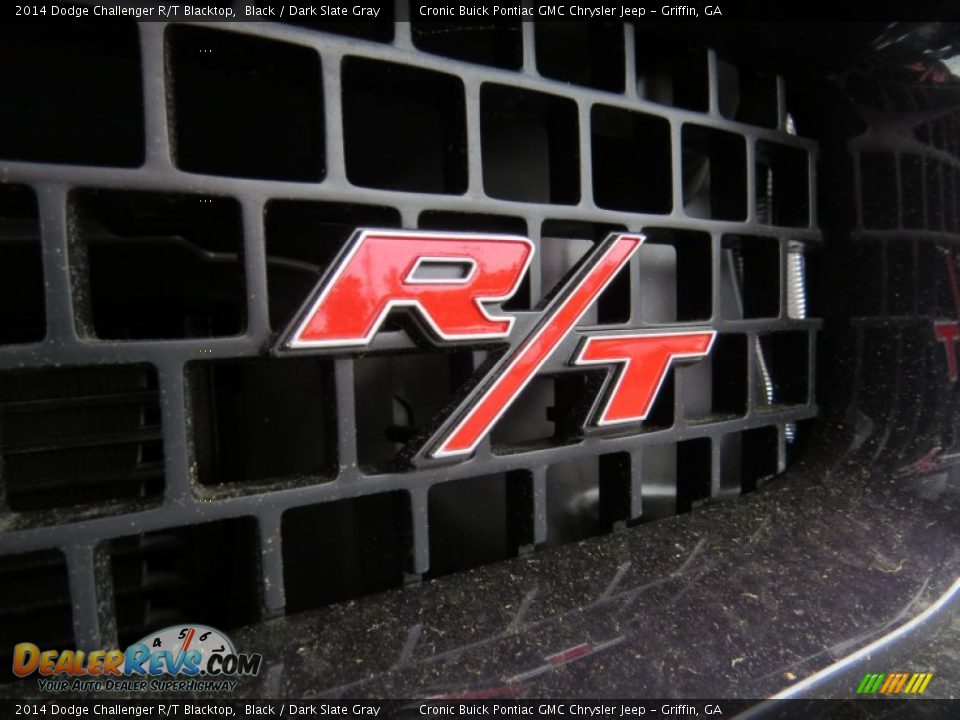 2014 Dodge Challenger R/T Blacktop Black / Dark Slate Gray Photo #3