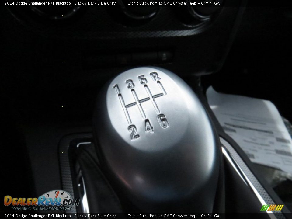 2014 Dodge Challenger R/T Blacktop Black / Dark Slate Gray Photo #16