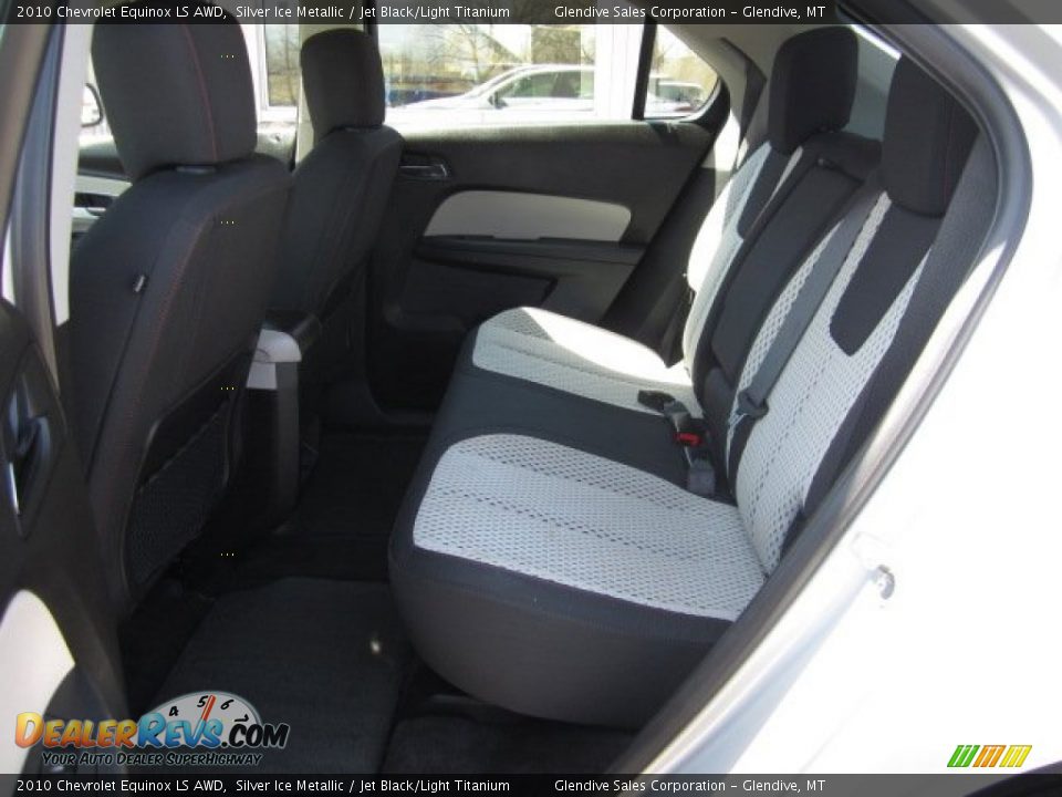2010 Chevrolet Equinox LS AWD Silver Ice Metallic / Jet Black/Light Titanium Photo #6