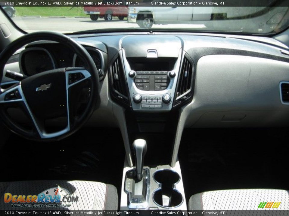 2010 Chevrolet Equinox LS AWD Silver Ice Metallic / Jet Black/Light Titanium Photo #7