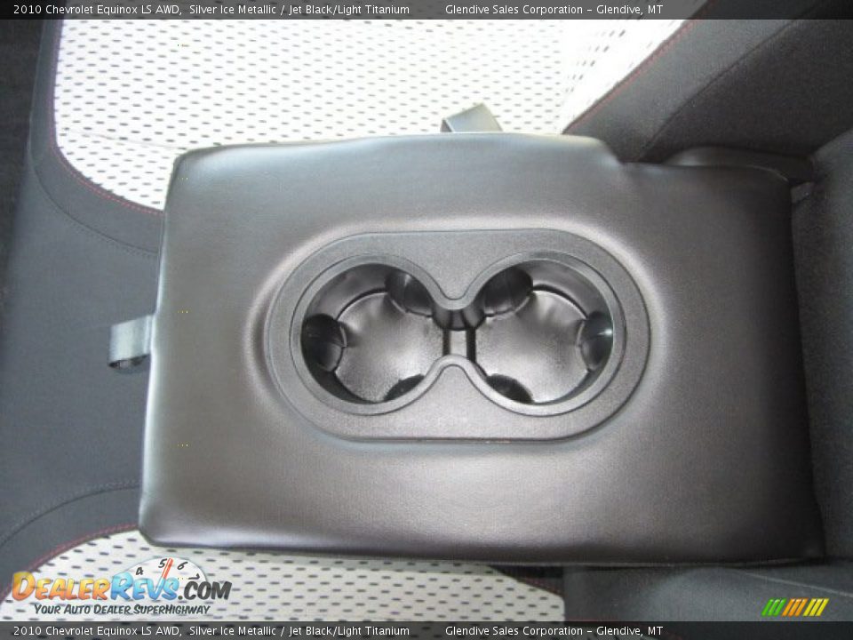 2010 Chevrolet Equinox LS AWD Silver Ice Metallic / Jet Black/Light Titanium Photo #12