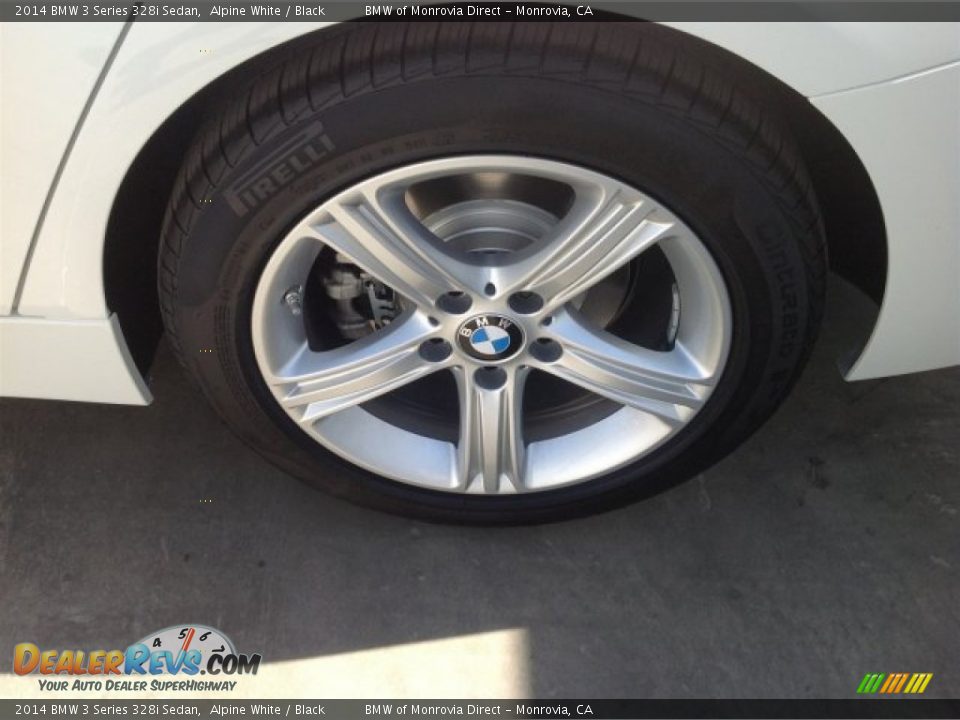 2014 BMW 3 Series 328i Sedan Alpine White / Black Photo #3