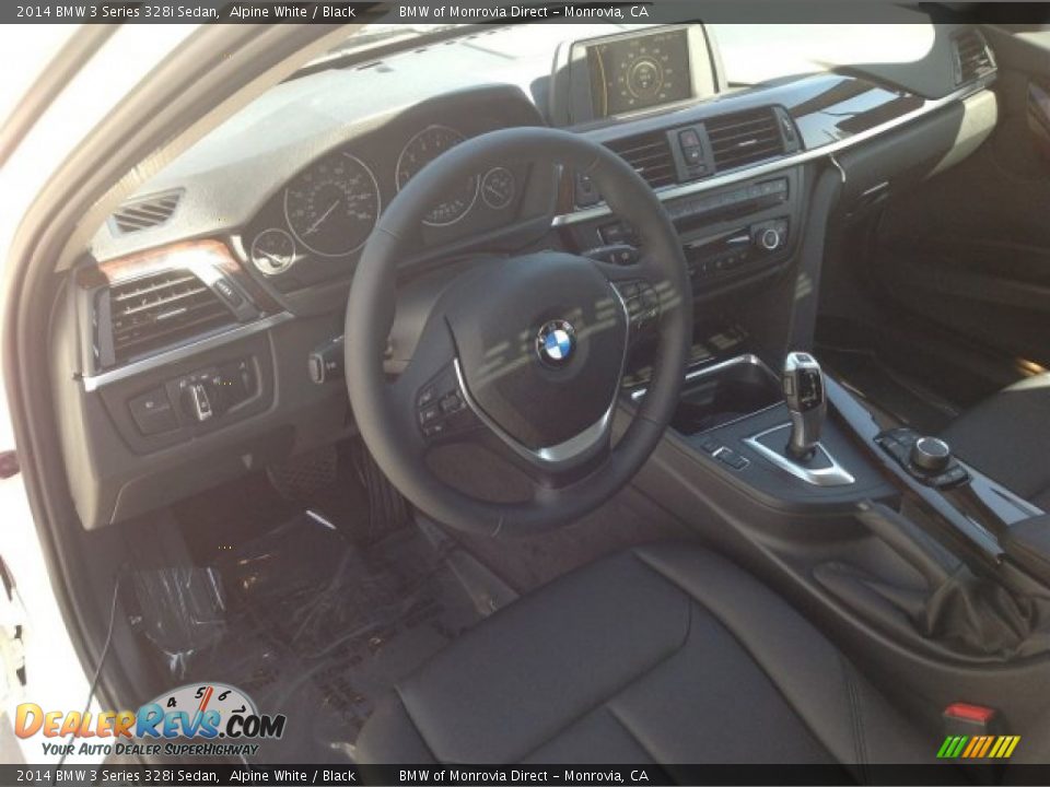 2014 BMW 3 Series 328i Sedan Alpine White / Black Photo #5
