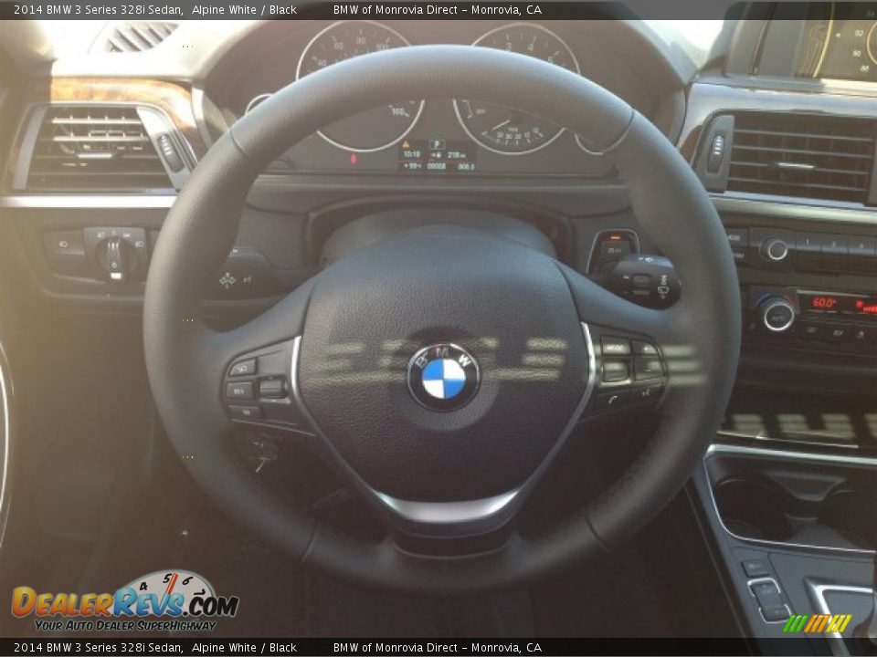2014 BMW 3 Series 328i Sedan Alpine White / Black Photo #8
