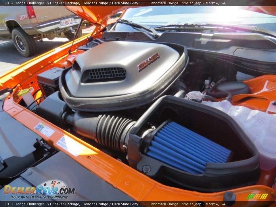 2014 Dodge Challenger R/T Shaker Package 5.7 Liter HEMI OHV 16-Valve VVT V8 Engine Photo #9