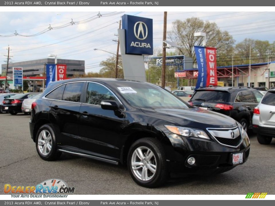 2013 Acura RDX AWD Crystal Black Pearl / Ebony Photo #1
