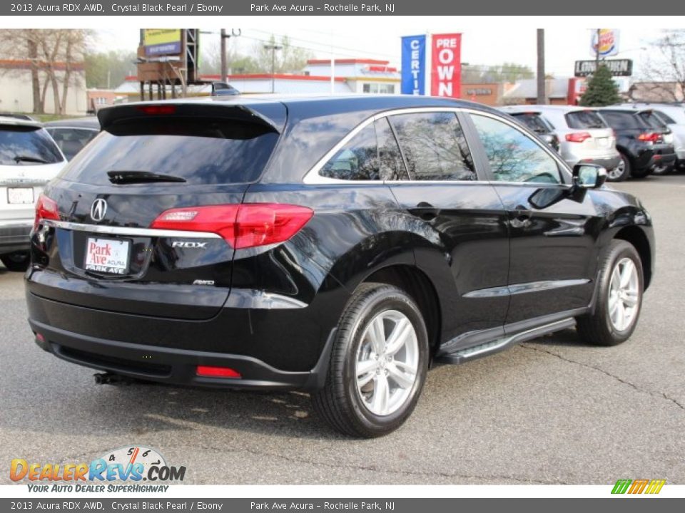 2013 Acura RDX AWD Crystal Black Pearl / Ebony Photo #3
