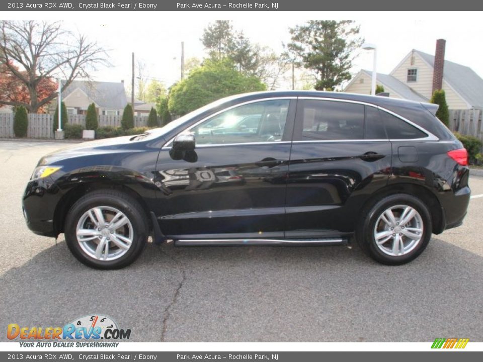 2013 Acura RDX AWD Crystal Black Pearl / Ebony Photo #6