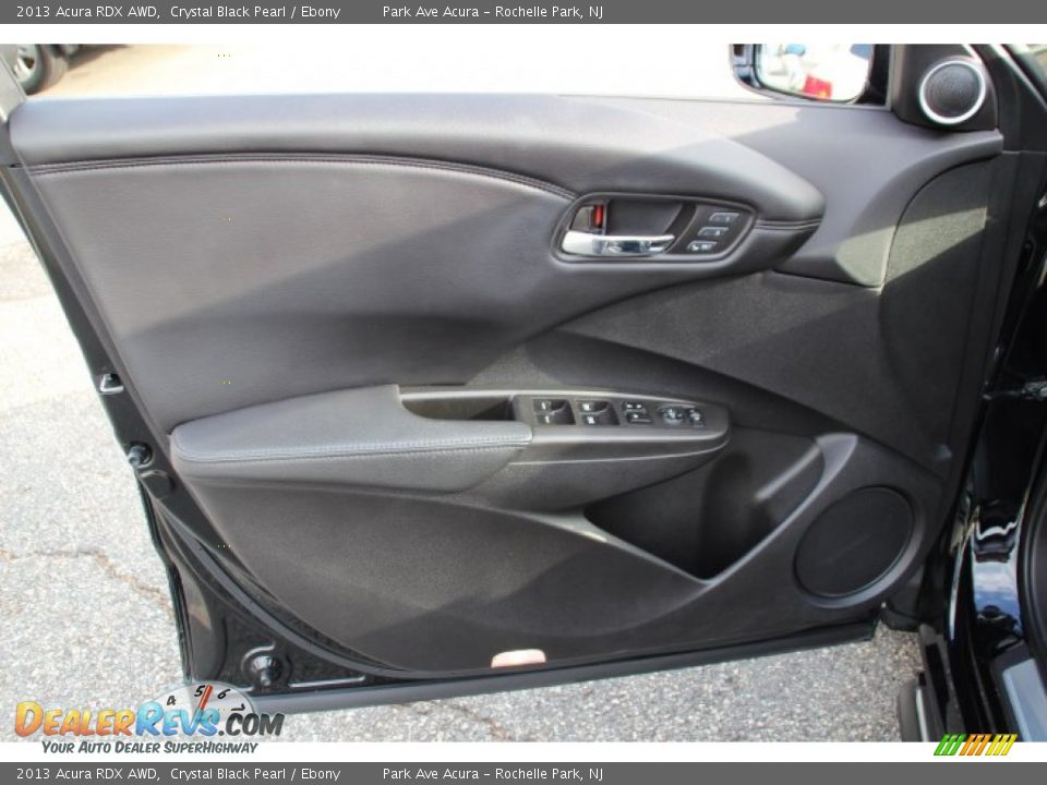 2013 Acura RDX AWD Crystal Black Pearl / Ebony Photo #9