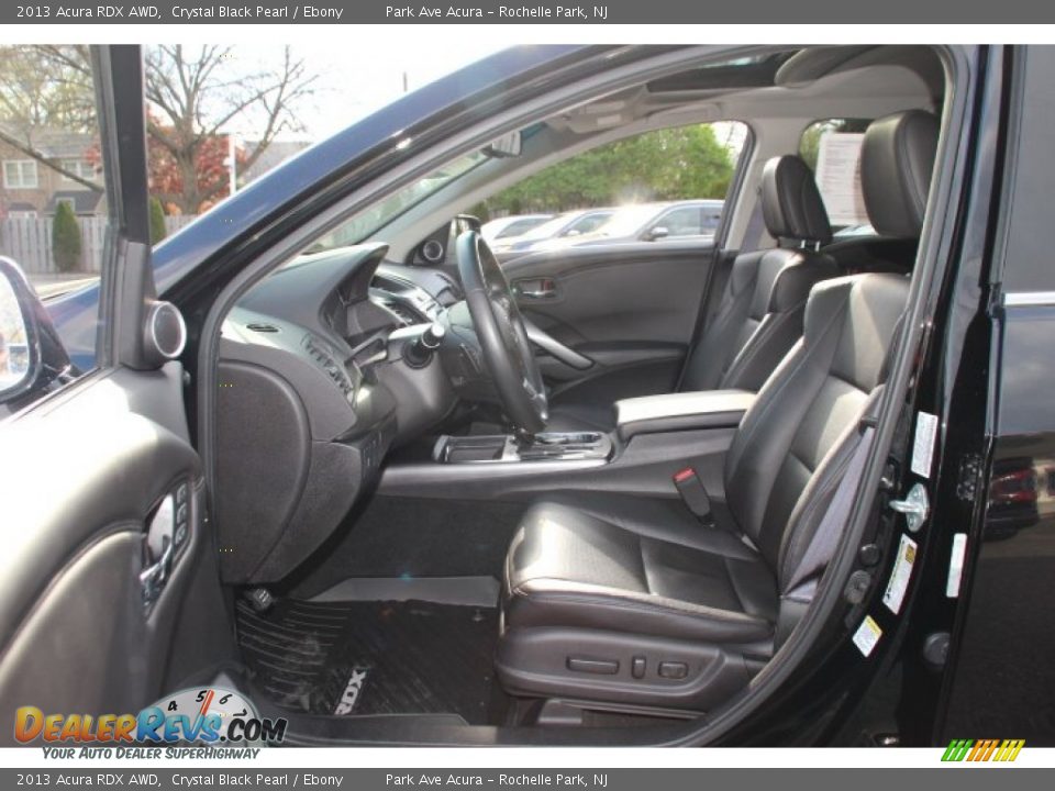 2013 Acura RDX AWD Crystal Black Pearl / Ebony Photo #11