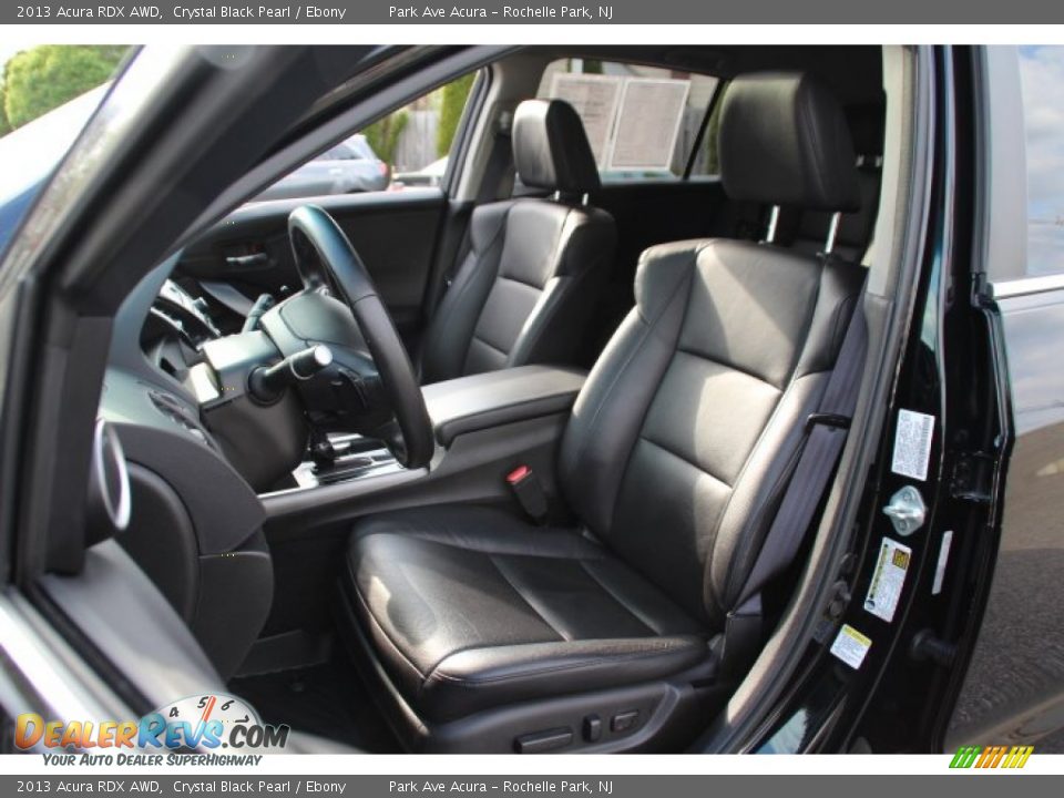 2013 Acura RDX AWD Crystal Black Pearl / Ebony Photo #12