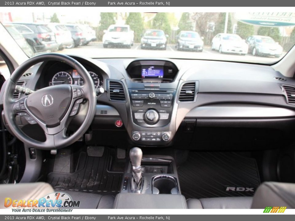 2013 Acura RDX AWD Crystal Black Pearl / Ebony Photo #13