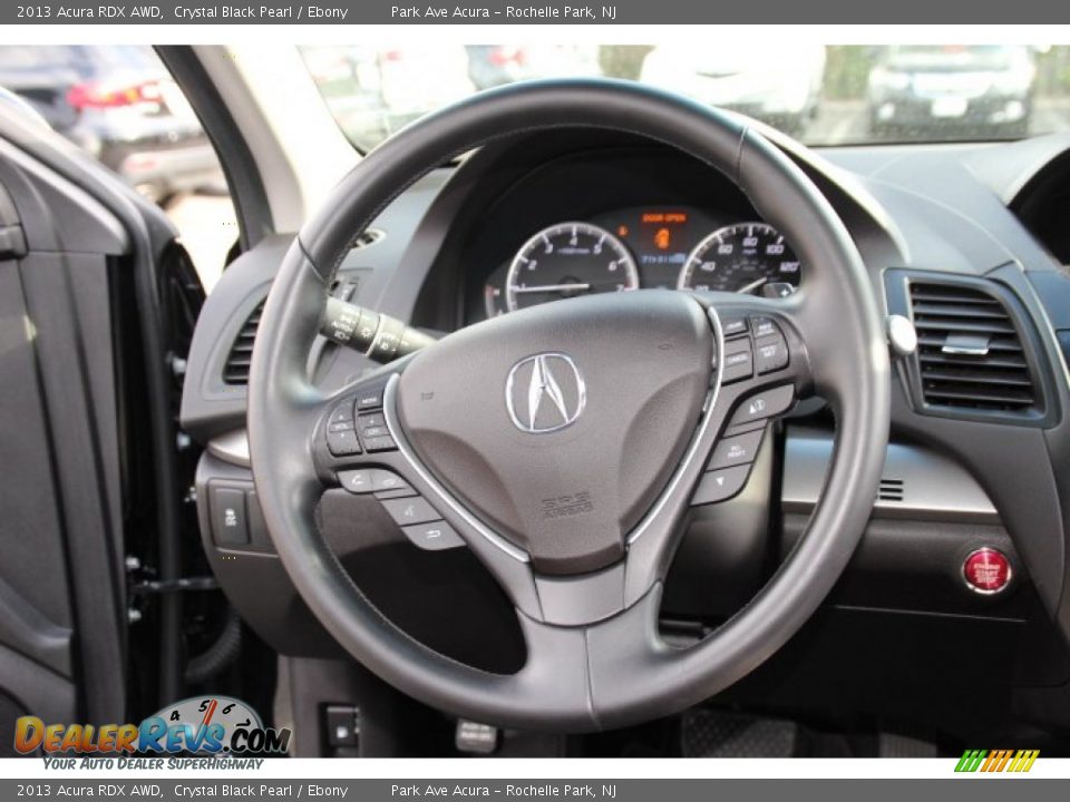 2013 Acura RDX AWD Crystal Black Pearl / Ebony Photo #16