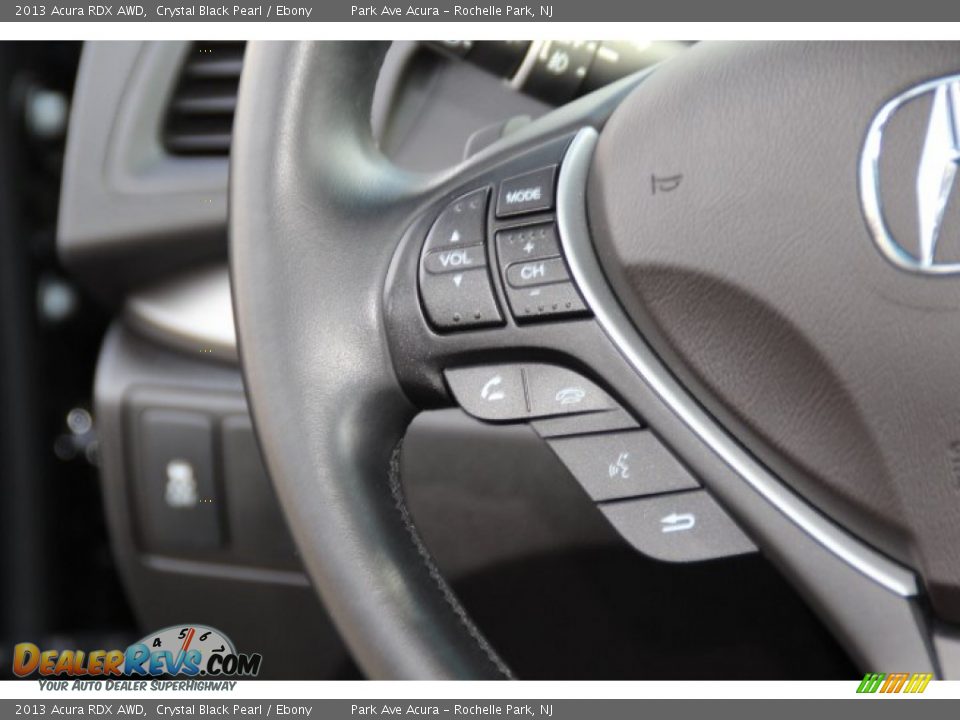2013 Acura RDX AWD Crystal Black Pearl / Ebony Photo #17