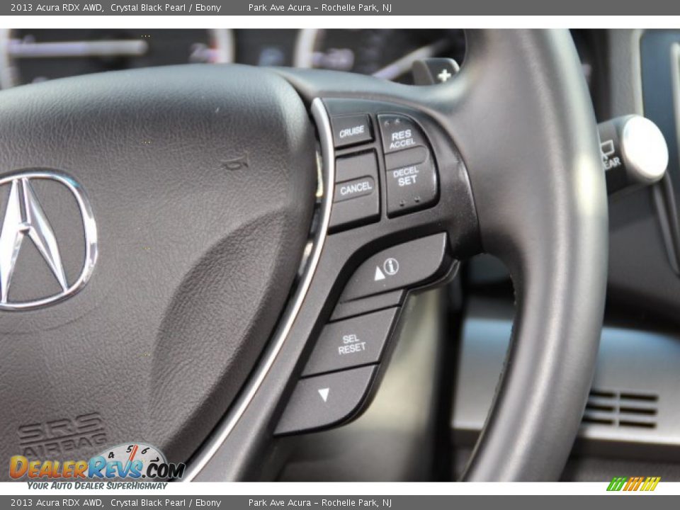 2013 Acura RDX AWD Crystal Black Pearl / Ebony Photo #18