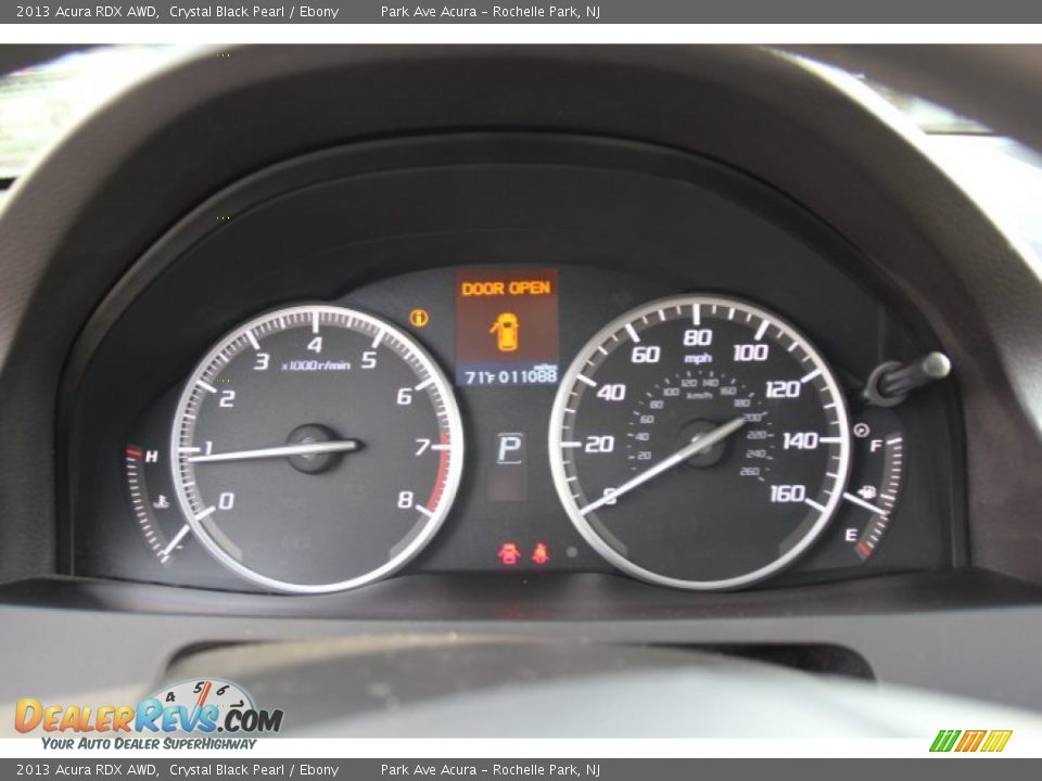 2013 Acura RDX AWD Crystal Black Pearl / Ebony Photo #19