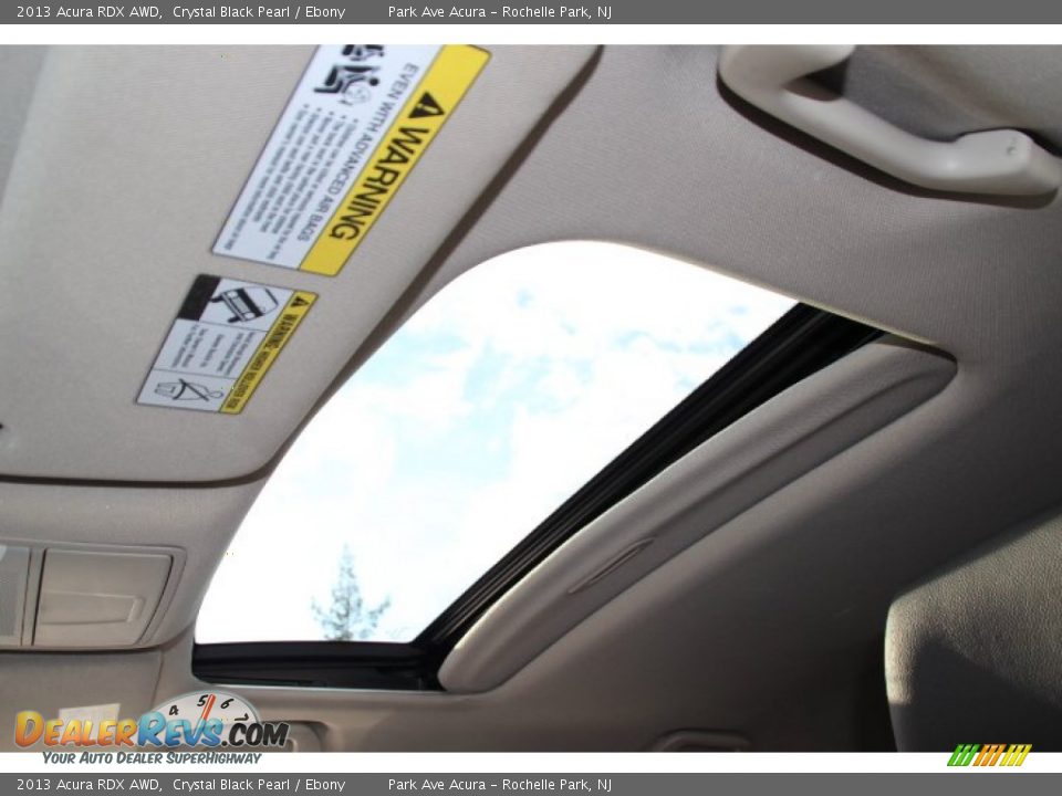 2013 Acura RDX AWD Crystal Black Pearl / Ebony Photo #20