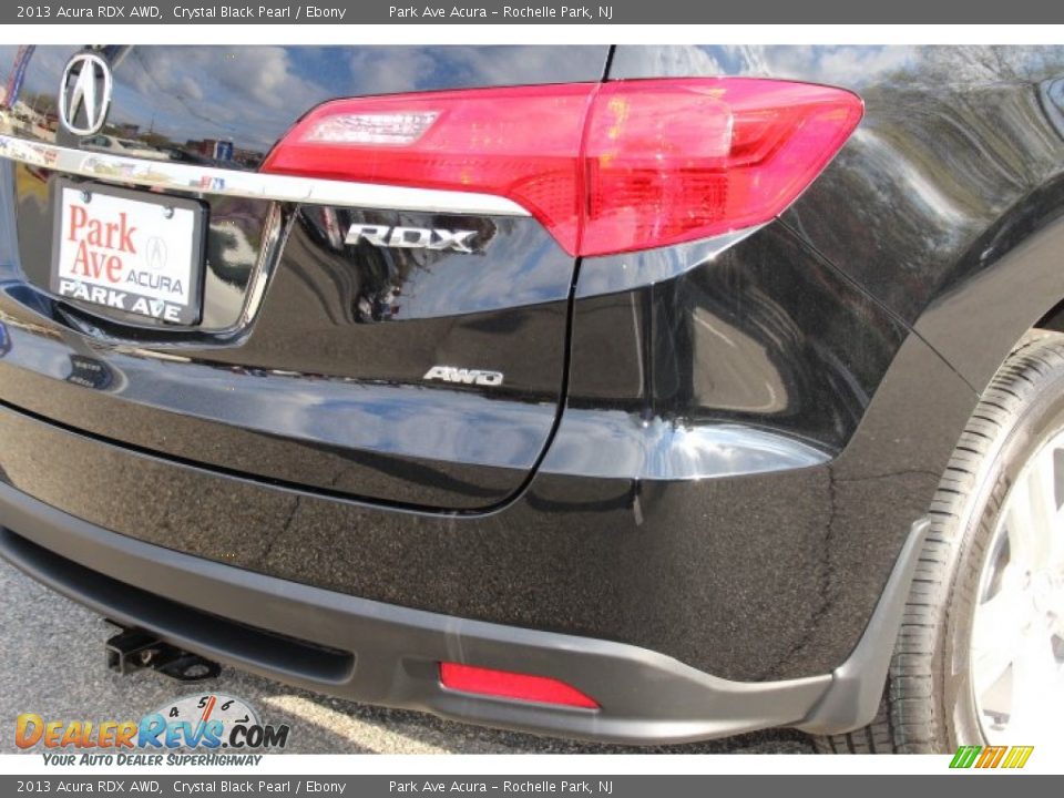 2013 Acura RDX AWD Crystal Black Pearl / Ebony Photo #22