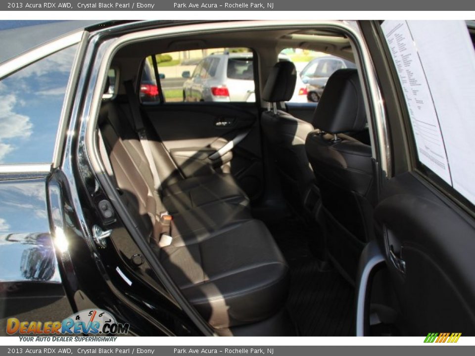 2013 Acura RDX AWD Crystal Black Pearl / Ebony Photo #24