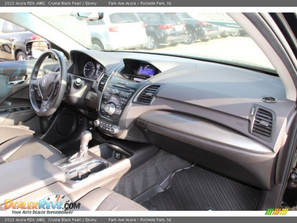 2013 Acura RDX AWD Crystal Black Pearl / Ebony Photo #26
