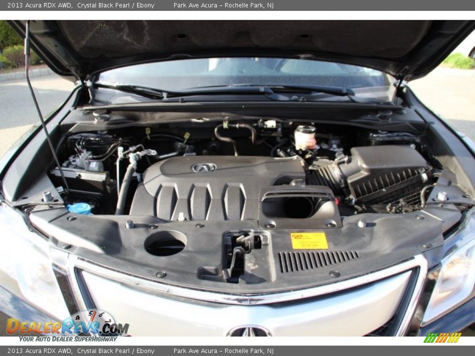 2013 Acura RDX AWD Crystal Black Pearl / Ebony Photo #29
