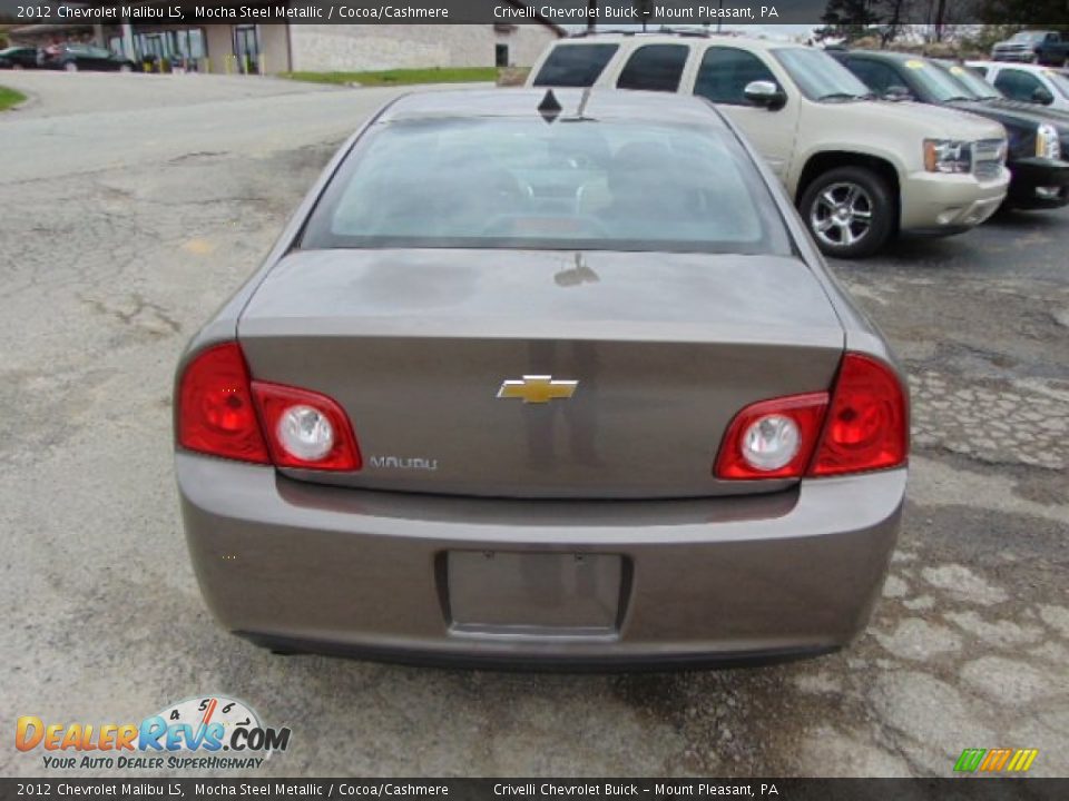 2012 Chevrolet Malibu LS Mocha Steel Metallic / Cocoa/Cashmere Photo #4