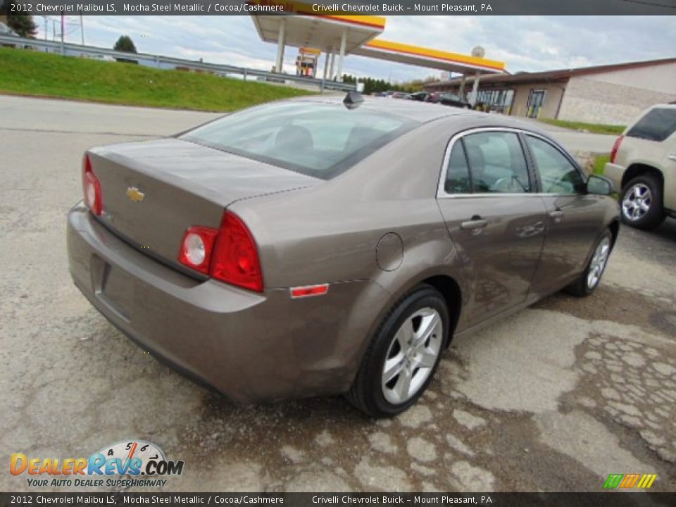 2012 Chevrolet Malibu LS Mocha Steel Metallic / Cocoa/Cashmere Photo #5