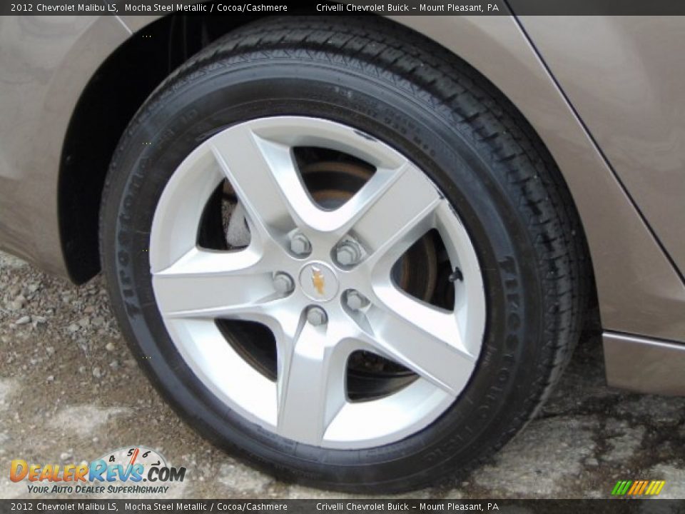 2012 Chevrolet Malibu LS Mocha Steel Metallic / Cocoa/Cashmere Photo #7