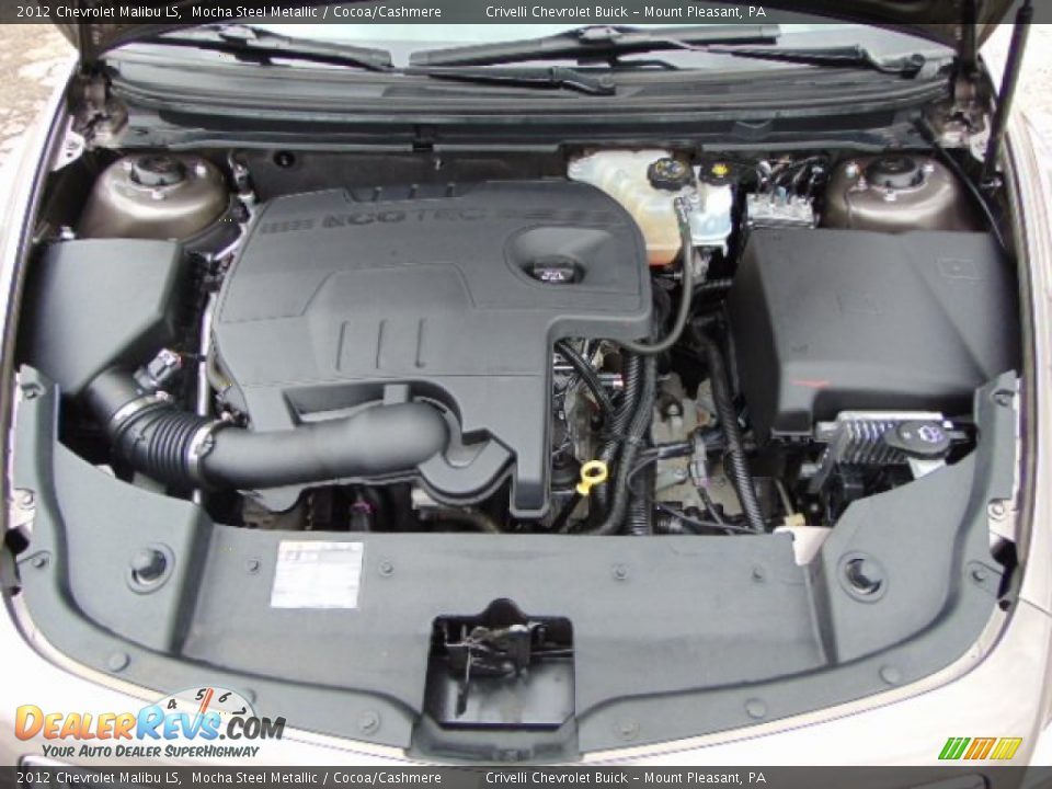 2012 Chevrolet Malibu LS Mocha Steel Metallic / Cocoa/Cashmere Photo #10
