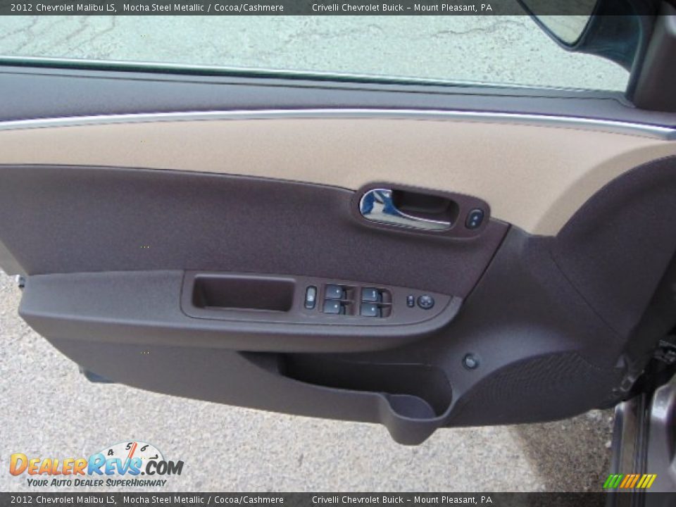 2012 Chevrolet Malibu LS Mocha Steel Metallic / Cocoa/Cashmere Photo #12