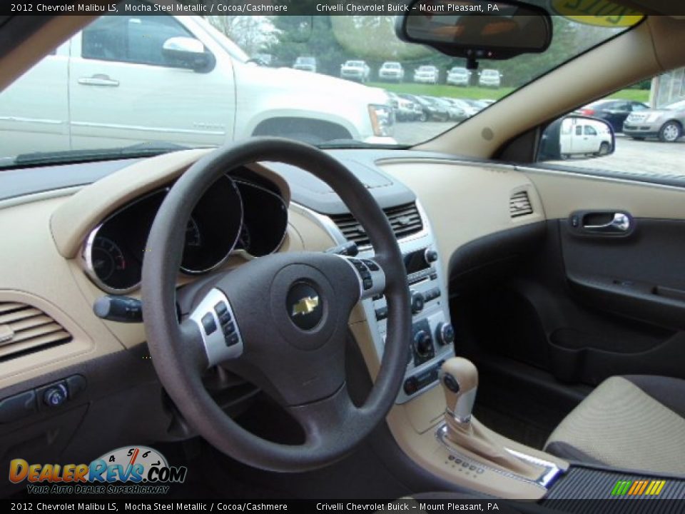 2012 Chevrolet Malibu LS Mocha Steel Metallic / Cocoa/Cashmere Photo #13