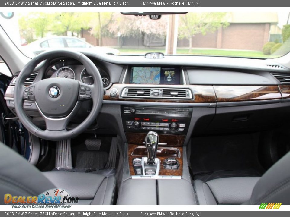 Dashboard of 2013 BMW 7 Series 750Li xDrive Sedan Photo #13