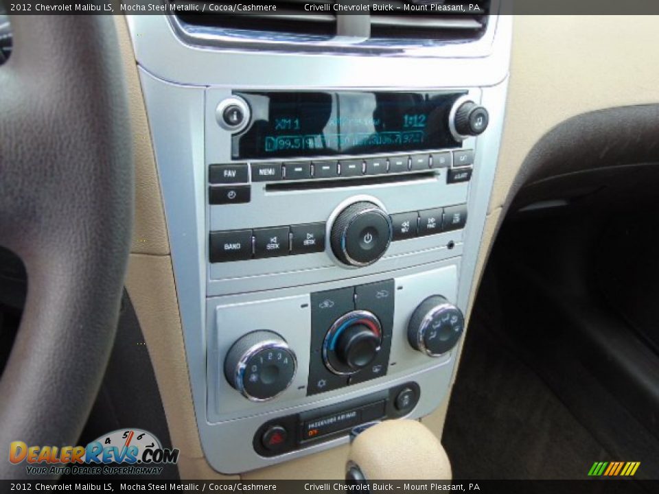 2012 Chevrolet Malibu LS Mocha Steel Metallic / Cocoa/Cashmere Photo #16