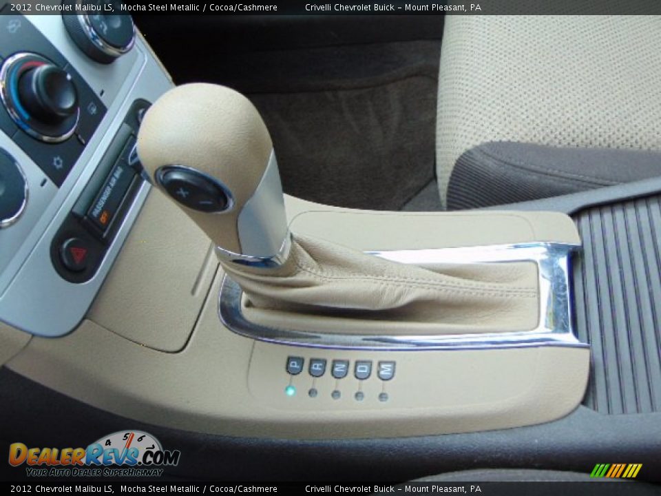 2012 Chevrolet Malibu LS Mocha Steel Metallic / Cocoa/Cashmere Photo #18