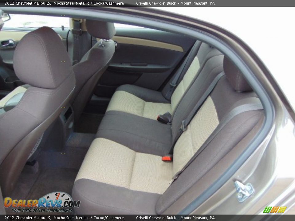 2012 Chevrolet Malibu LS Mocha Steel Metallic / Cocoa/Cashmere Photo #22