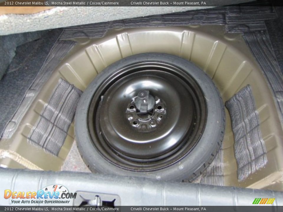 2012 Chevrolet Malibu LS Mocha Steel Metallic / Cocoa/Cashmere Photo #24