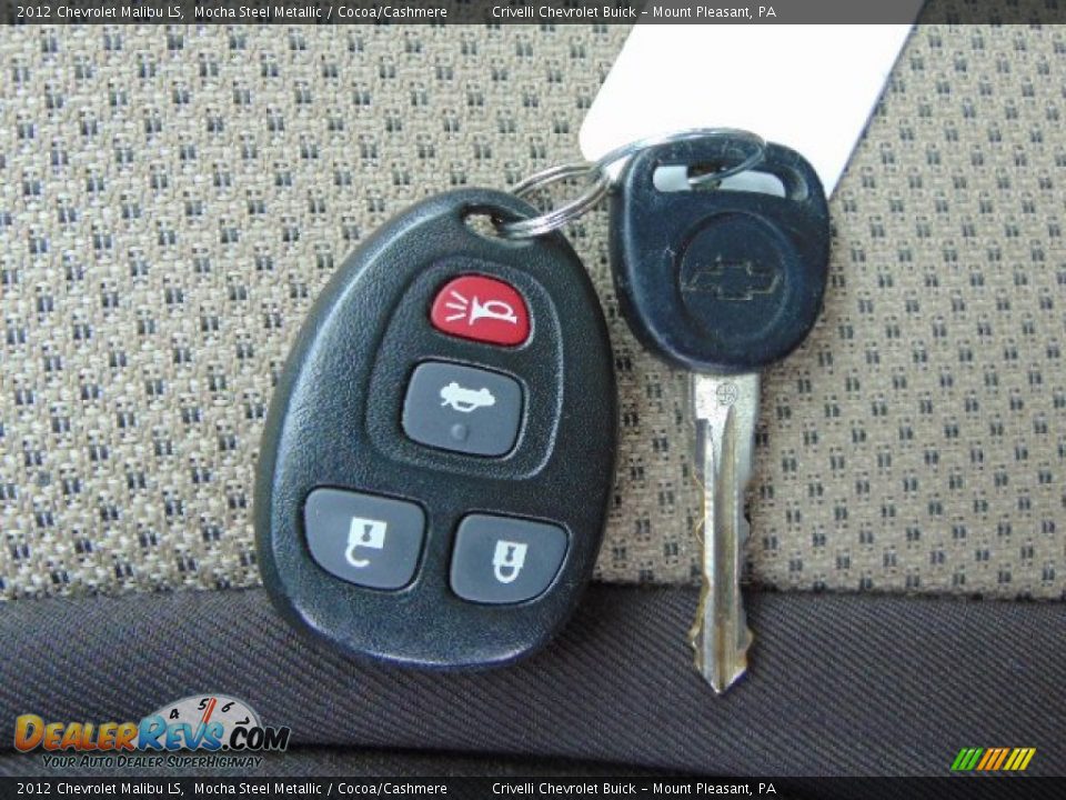 2012 Chevrolet Malibu LS Mocha Steel Metallic / Cocoa/Cashmere Photo #25