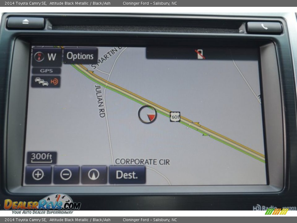 2014 Toyota Camry SE Attitude Black Metallic / Black/Ash Photo #15