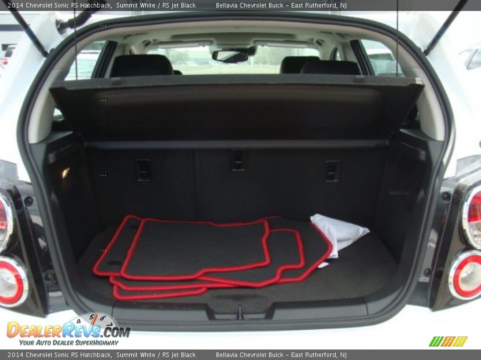 2014 Chevrolet Sonic RS Hatchback Trunk Photo #12