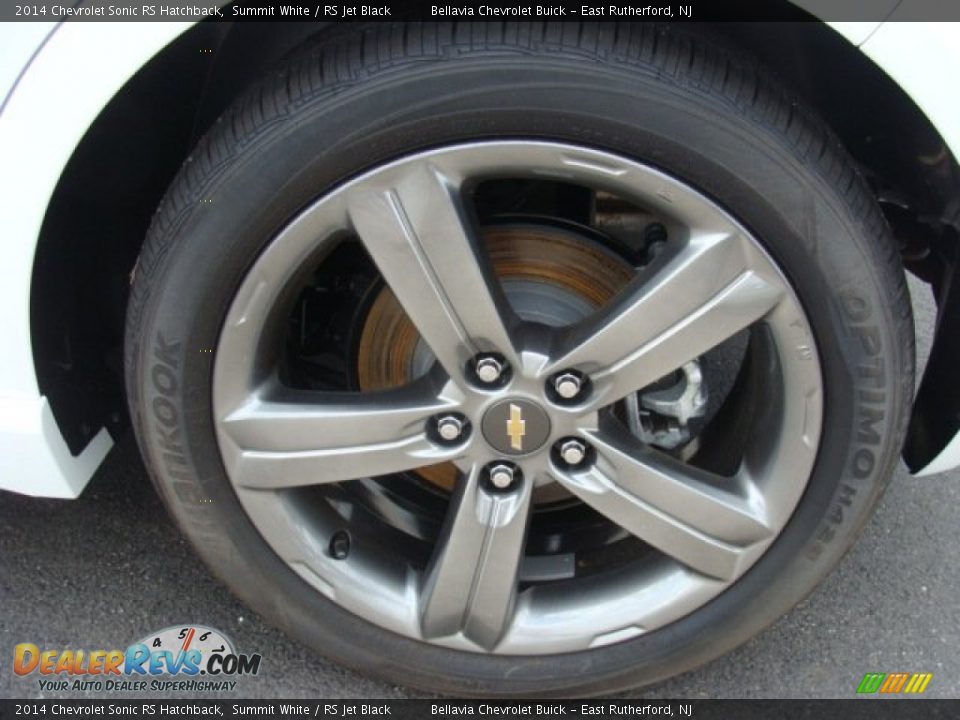2014 Chevrolet Sonic RS Hatchback Wheel Photo #13